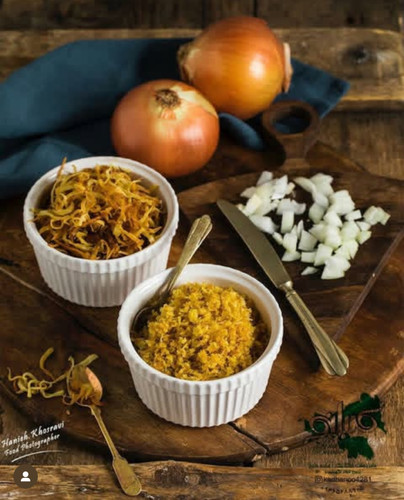 پیاز داغ خلالی خانگی